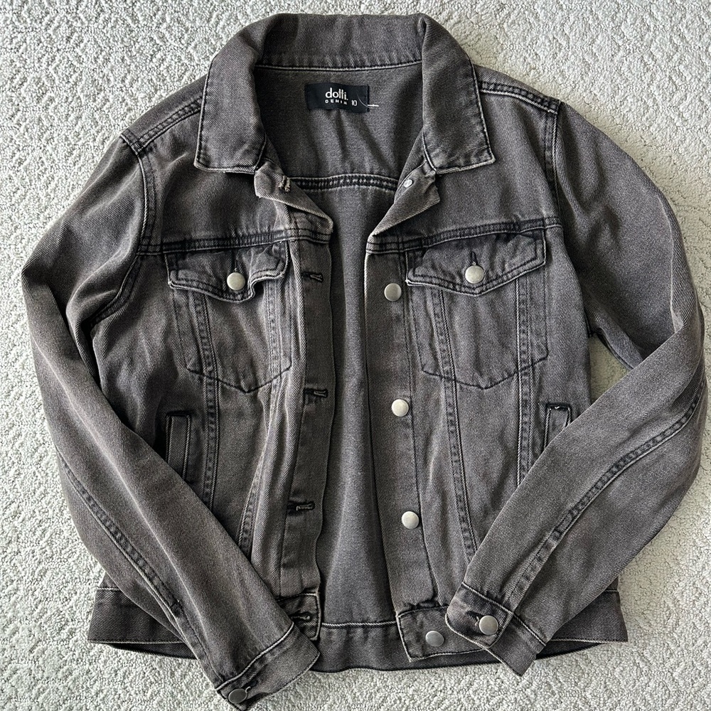 Black Jean Jacket